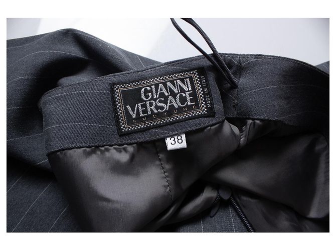 Gianni Versace Couture, Completo militare a due pezzi Grigio - vista 5