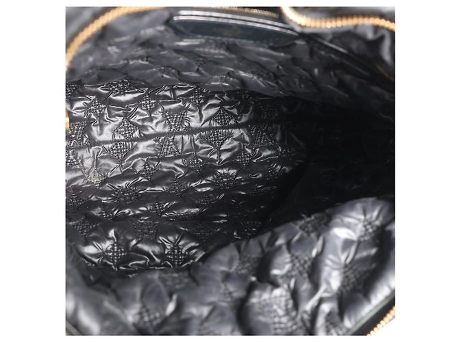 Borsa a spalla Louis Vuitton Lockit Verticals MM Monogram Désil in blu navy M93842 Nero - vista 13