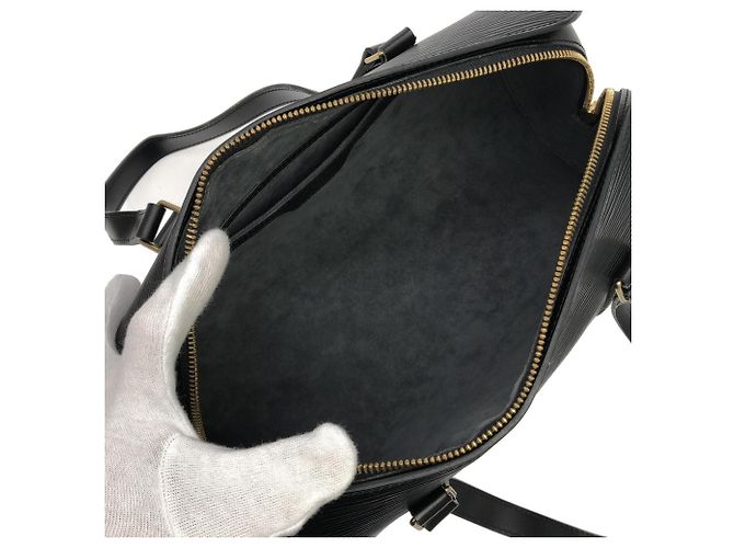 Borsa Soufflot Epi Louis Vuitton Nero - vista 7