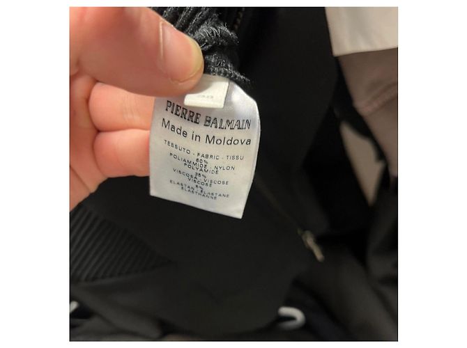 Schwarzes Bodycon-Kleid Pierre Balmain NWOT EU38 M gebraucht - Ansicht 6