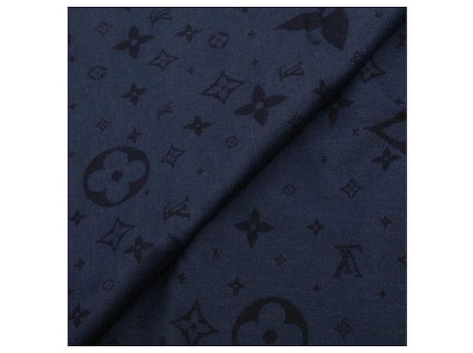 Louis Vuitton Monogram Große Etoile Schal Blau - Ansicht 2