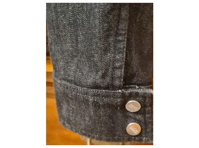 Gianfranco Ferré Jeansjacke Schwarz - Ansicht 4
