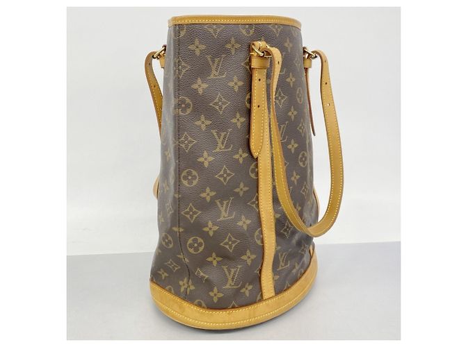 Borsa Tote Bucket GM Monogram Louis Vuitton Marrone - vista 2