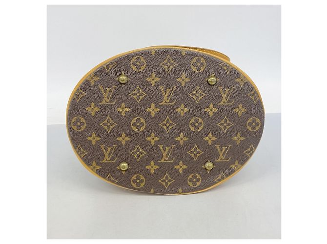 Borsa Tote Bucket GM Monogram Louis Vuitton Marrone - vista 3
