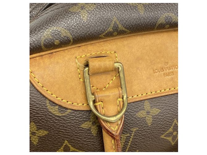 Borsa Deauville Monogram Louis Vuitton M47270 Marrone - vista 12