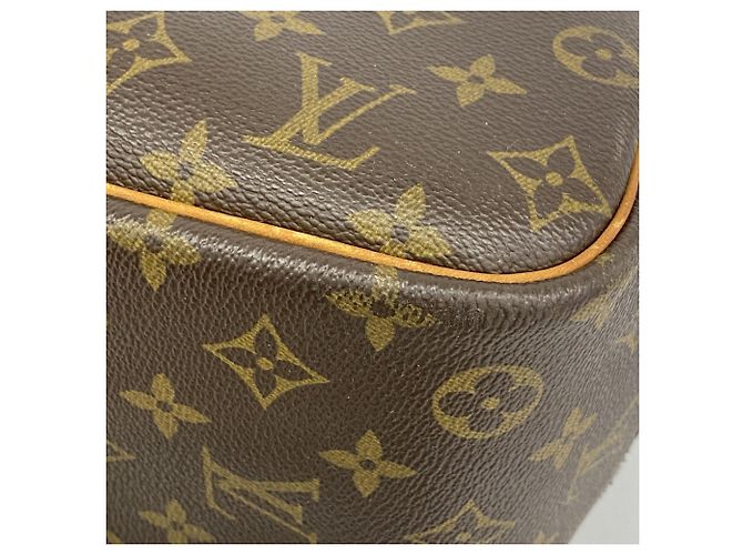 Borsa Deauville Monogram Louis Vuitton M47270 Marrone - vista 13