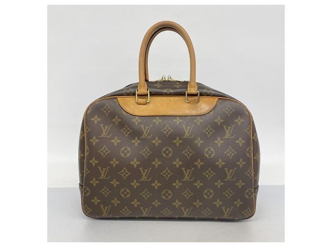 Borsa Deauville Monogram Louis Vuitton M47270 Marrone - vista 15
