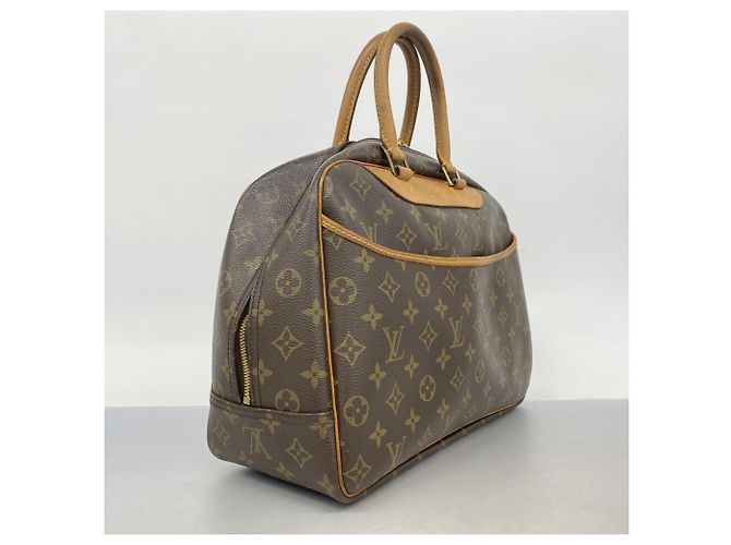 Borsa Deauville Monogram Louis Vuitton M47270 Marrone - vista 2
