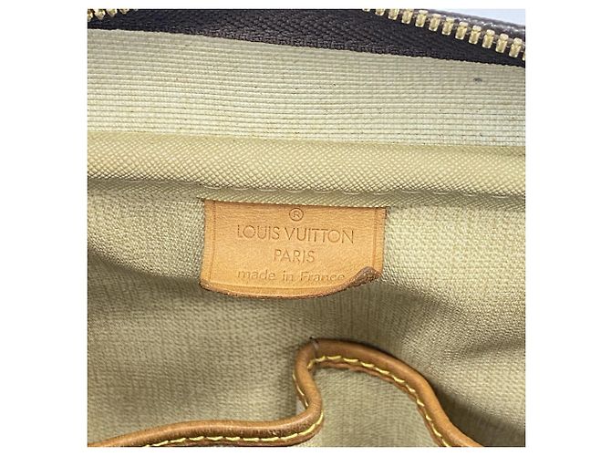 Borsa Deauville Monogram Louis Vuitton M47270 Marrone - vista 5