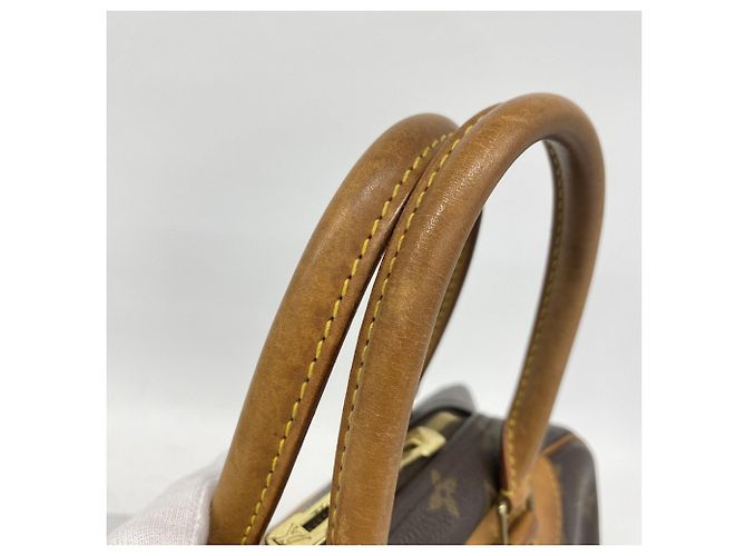 Borsa Deauville Monogram Louis Vuitton M47270 Marrone - vista 7