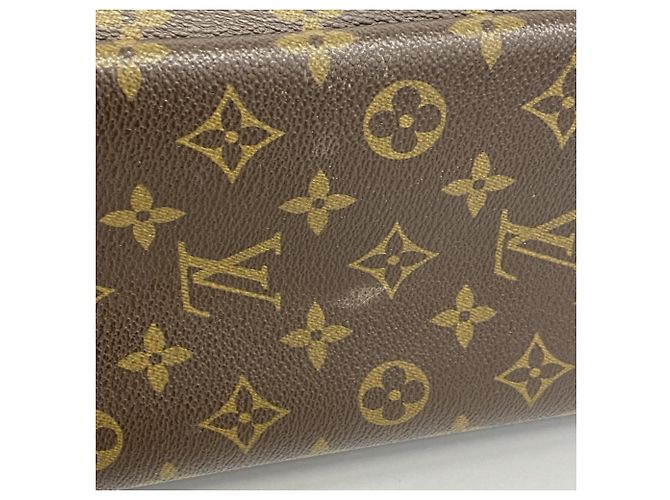 Borsa Deauville Monogram Louis Vuitton M47270 Marrone - vista 9