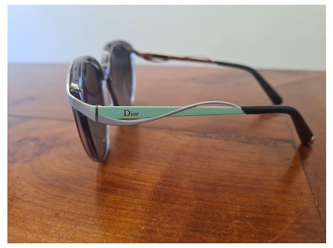 Gafas de sol Dior en acetato gris - vista 3