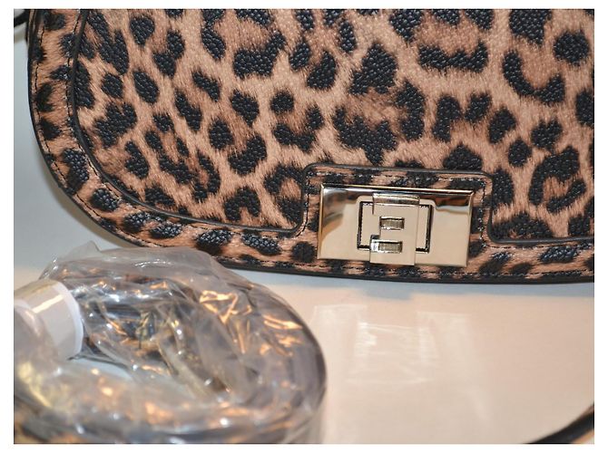 Borsa Ermanno Scervino Stampa Leo in Ecopelle Multicolore - vista 2