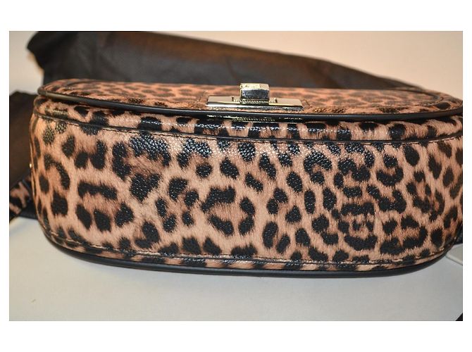 Borsa Ermanno Scervino Stampa Leo in Ecopelle Multicolore - vista 4