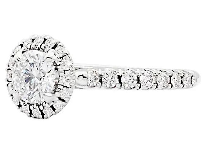 Anello Cartier, "Destinée", platino e diamanti. - vista 3