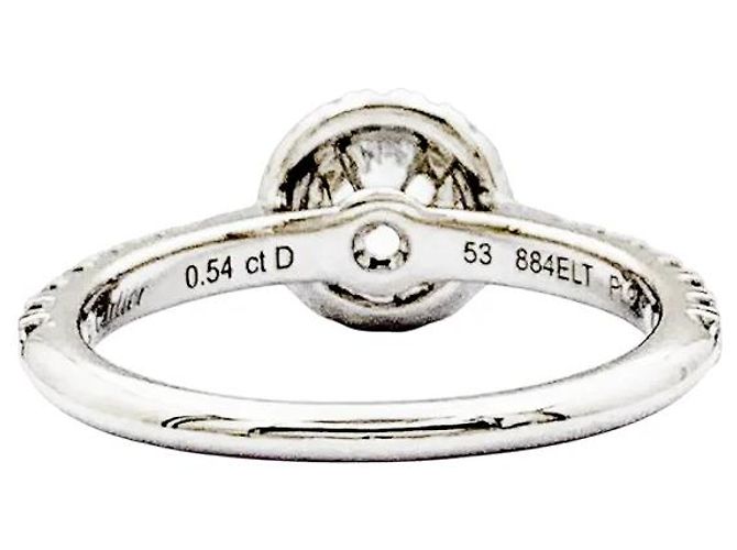 Anello Cartier, "Destinée", platino e diamanti. - vista 4