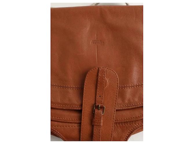 Jerome Dreyfuss Borsa a tracolla camel Cammello - vista 2
