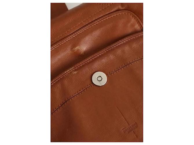 Jerome Dreyfuss Borsa a tracolla camel Cammello - vista 5