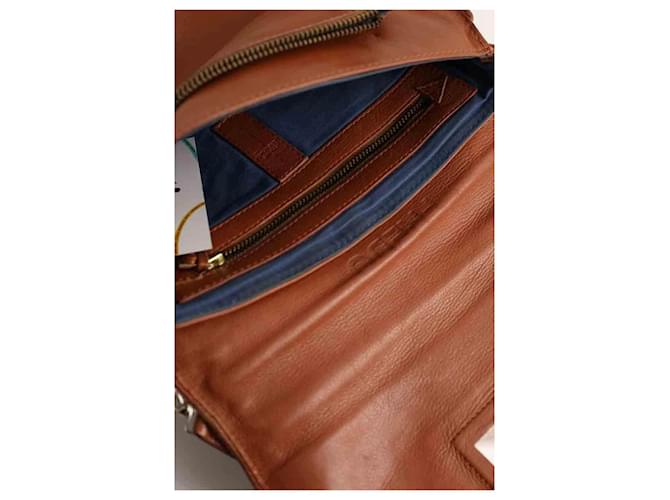 Jerome Dreyfuss Borsa a tracolla camel Cammello - vista 6