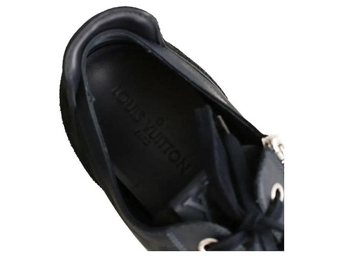 Louis Vuitton Sneakers basse marine Blu navy - vista 5