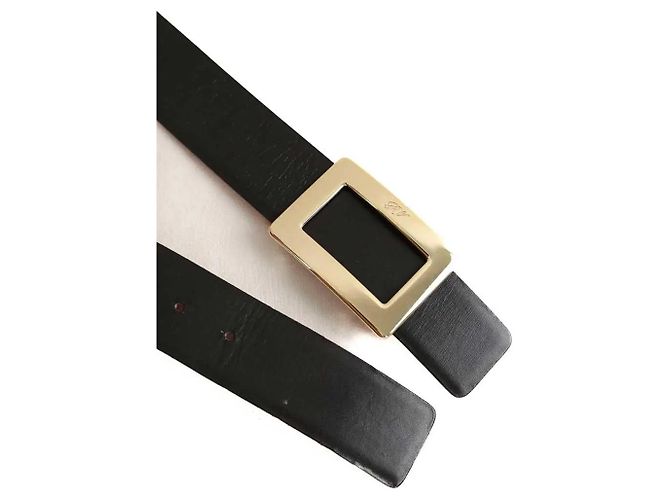 Roger Vivier Cintura in pelle nera Nero - vista 3