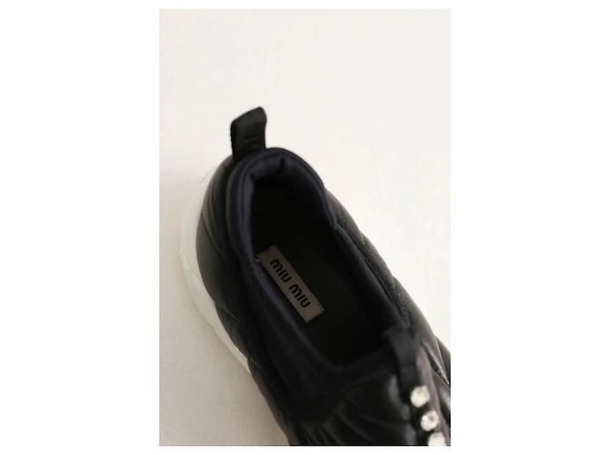 Miu Miu Schwarze Sneaker - Ansicht 5