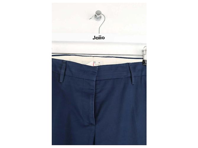 Prada Marineblaue gerade Hose - Ansicht 2