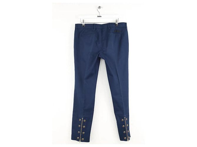 Prada Marineblaue gerade Hose - Ansicht 3