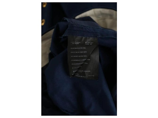 Prada Marineblaue gerade Hose - Ansicht 6
