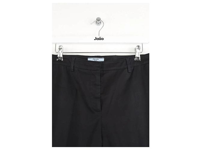 Prada Pantalones rectos negros - vista 2