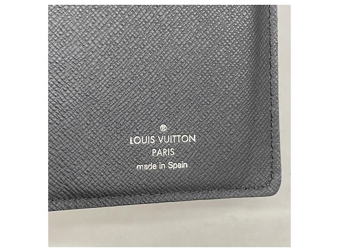 Cartera Larga Brazza de Cuero Epi Louis Vuitton Negro - vista 4