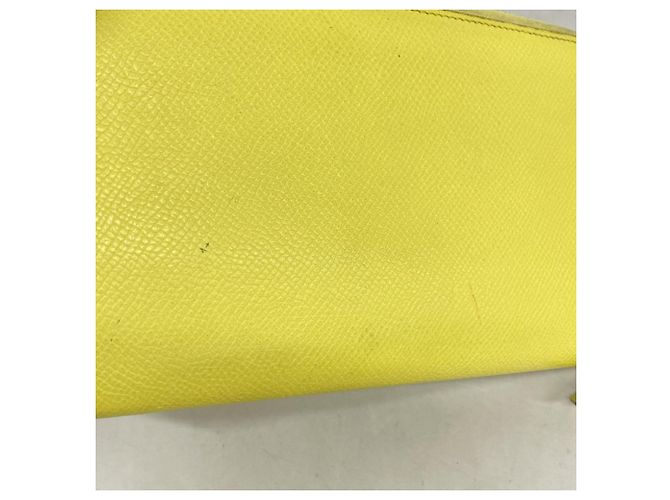 Hermès Azap Lang Wallet in Limette Golden - Ansicht 8