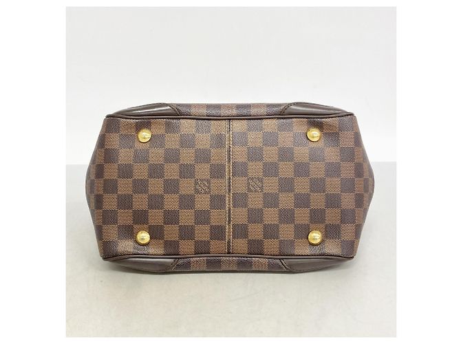 Borsa Louis Vuitton Damier Verona PM Marrone - vista 3
