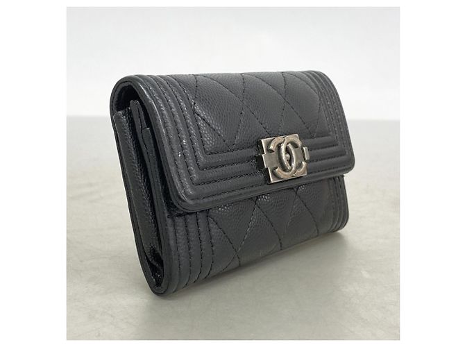 Chanel Boy Visitenkartenetui Schwarz - Ansicht 2