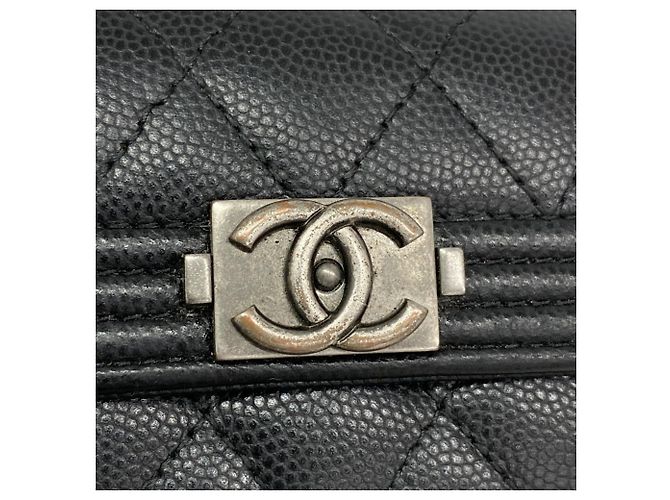 Chanel Boy Visitenkartenetui Schwarz - Ansicht 7
