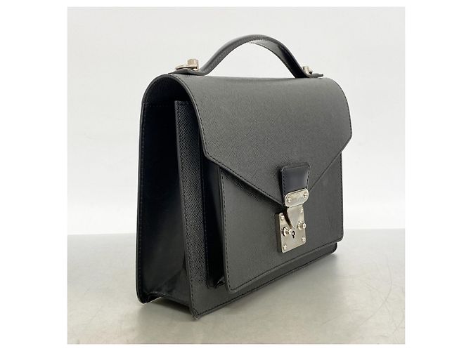 Borsa Monceau in Taiga di Louis Vuitton Grigio - vista 2