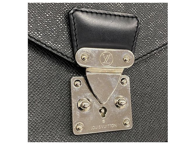 Borsa Monceau in Taiga di Louis Vuitton Grigio - vista 7