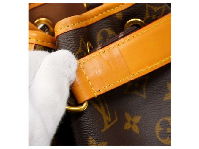 Noe Borsa a mano Noé Cargo Monogram Louis Vuitton Marrone - vista 10