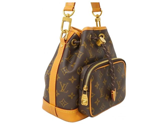 Noe Borsa a mano Noé Cargo Monogram Louis Vuitton Marrone - vista 2