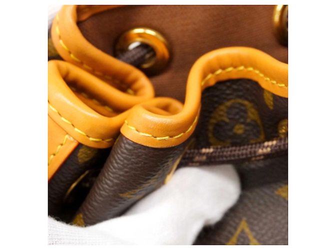 Noe Borsa a mano Noé Cargo Monogram Louis Vuitton Marrone - vista 7