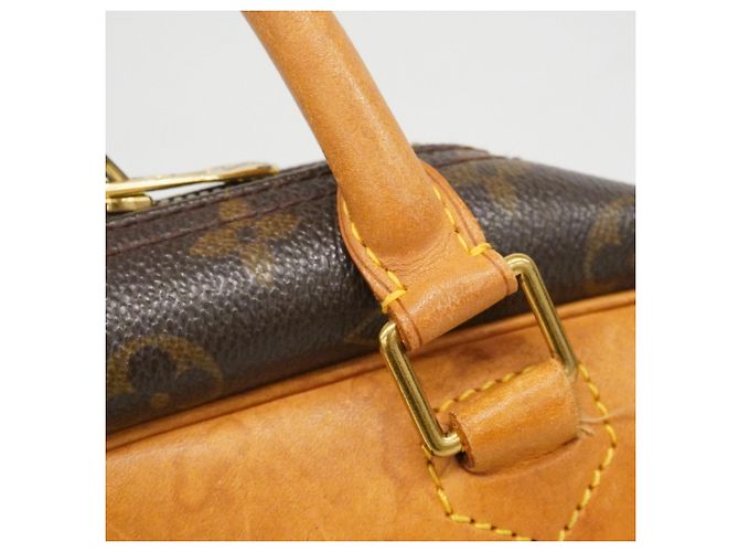 Borsa Deauville Monogram Louis Vuitton Marrone - vista 11