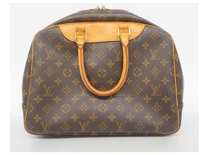 Borsa Deauville Monogram Louis Vuitton Marrone - vista 13