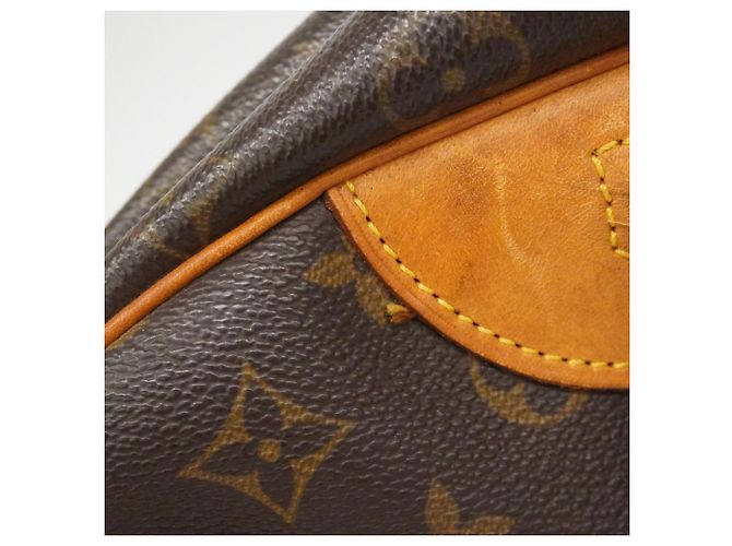 Borsa Deauville Monogram Louis Vuitton Marrone - vista 7