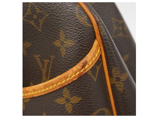 Borsa Deauville Monogram Louis Vuitton Marrone - vista 8