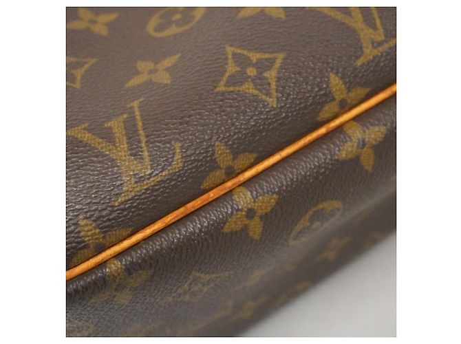 Borsa Deauville Monogram Louis Vuitton Marrone - vista 9