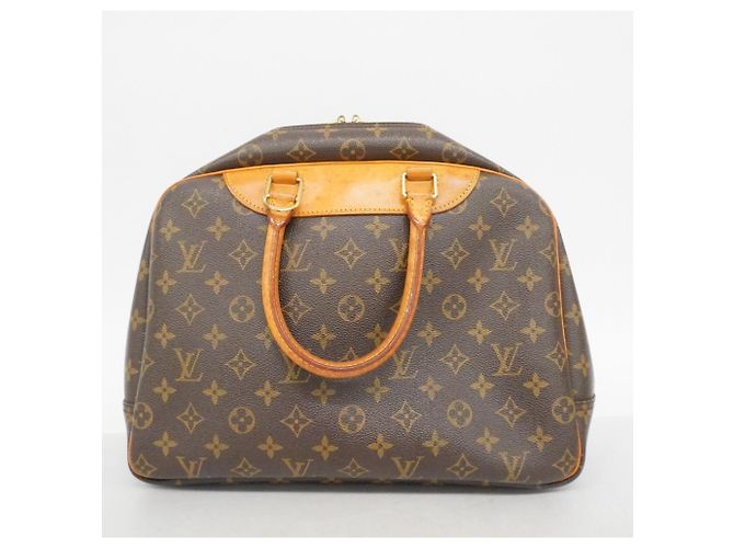 Borsa Deauville Monogram Louis Vuitton Marrone - vista 12