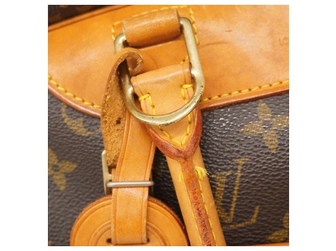 Borsa Deauville Monogram Louis Vuitton Marrone - vista 6