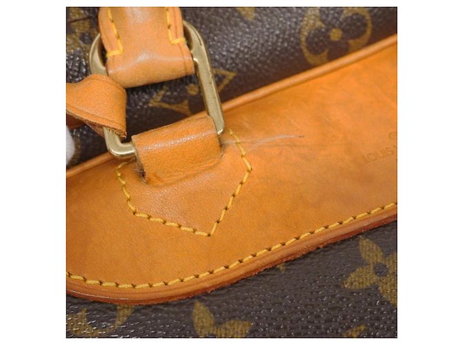 Borsa Deauville Monogram Louis Vuitton Marrone - vista 7