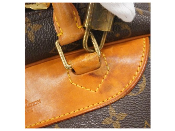 Borsa Deauville Monogram Louis Vuitton Marrone - vista 8
