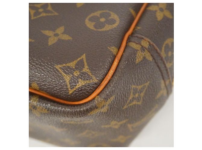 Borsa Deauville Monogram Louis Vuitton Marrone - vista 9
